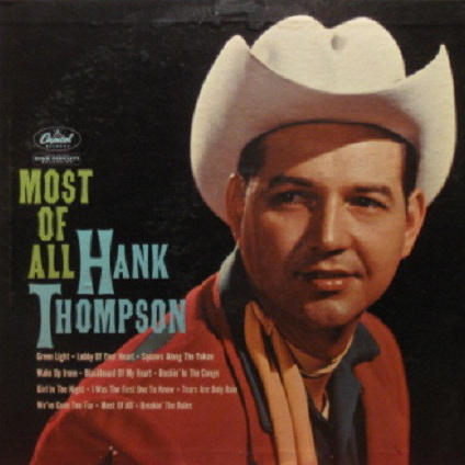 paroles Hank Thompson New Green Light