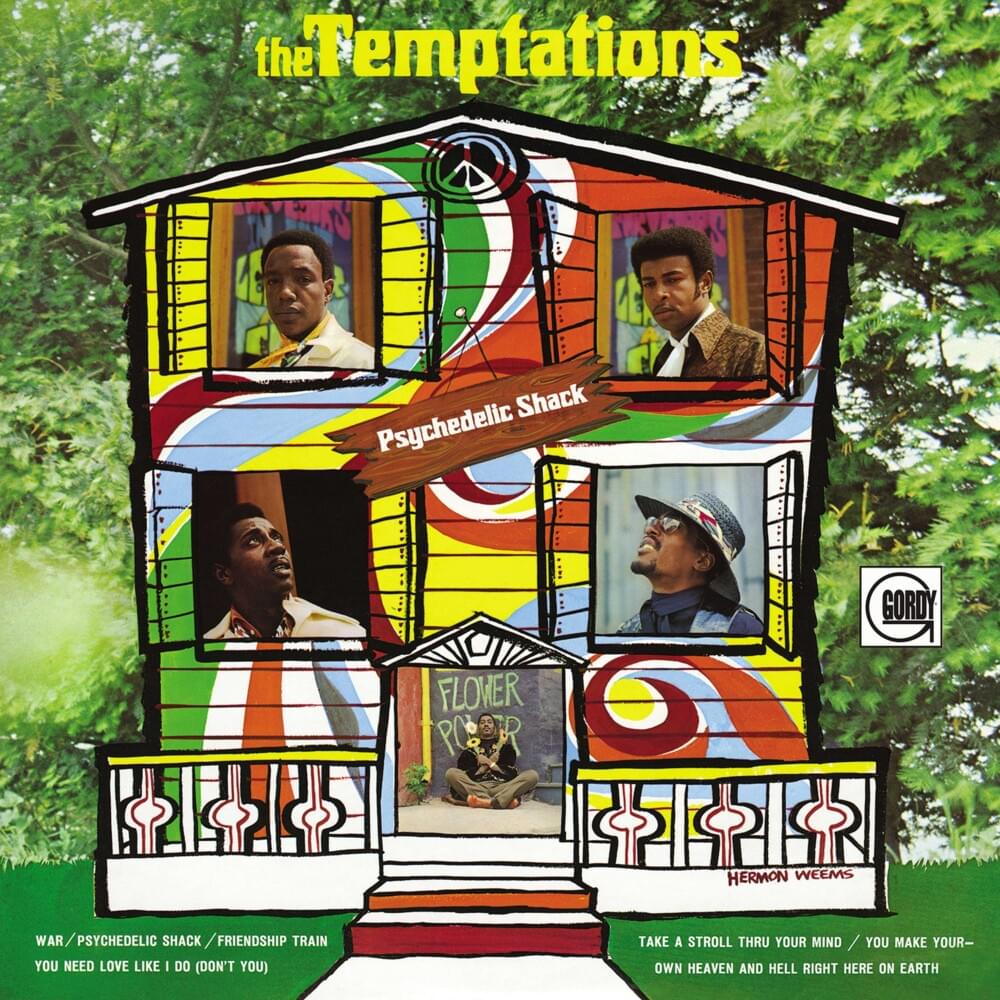 paroles The Temptations Psychedelic Shack