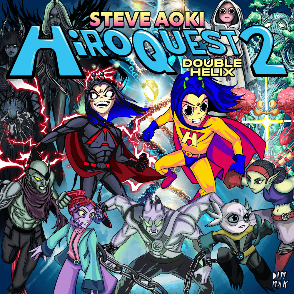 paroles Steve Aoki HiROQUEST 2: Double Helix