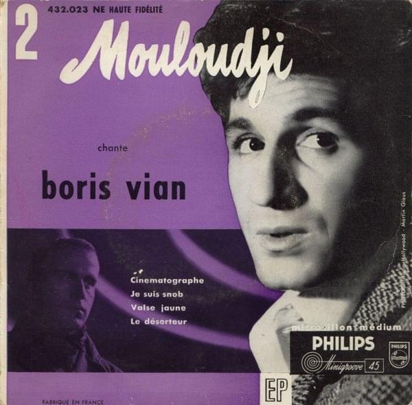 paroles Mouloudji 2 - Chante Boris Vian