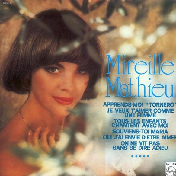 paroles Mireille Mathieu Les matins bleus