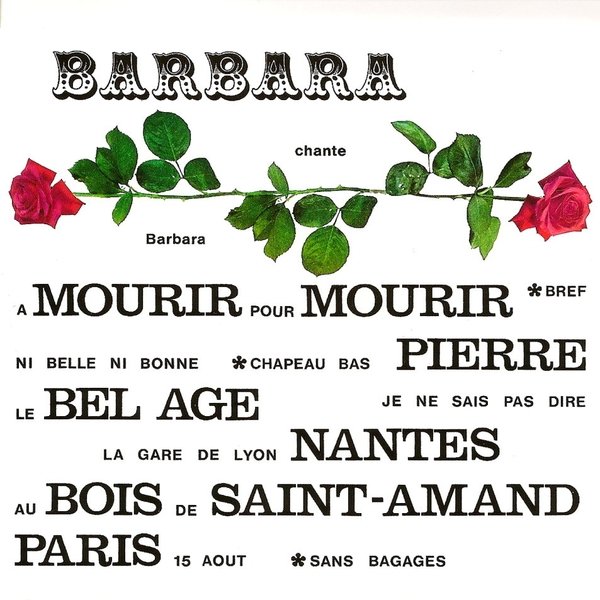 paroles Barbara A Mourir Pour Mourir