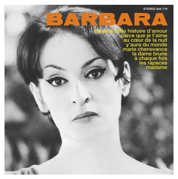 paroles Barbara La Dame Brune