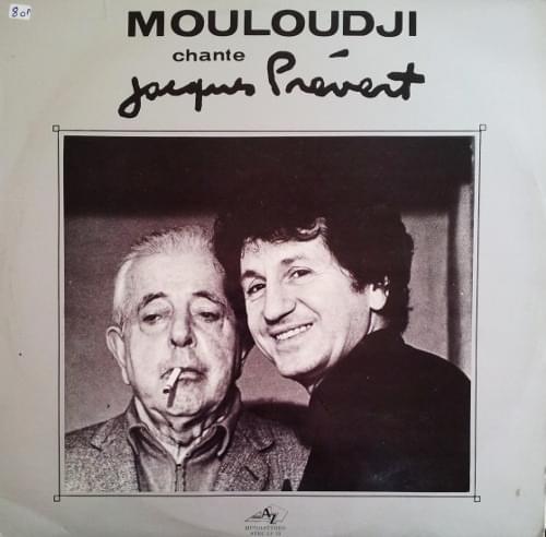 paroles Mouloudji L'orgue de barbarie