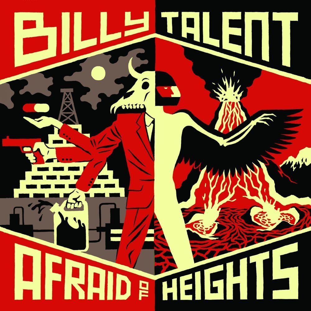 paroles Billy Talent Afraid of Heights