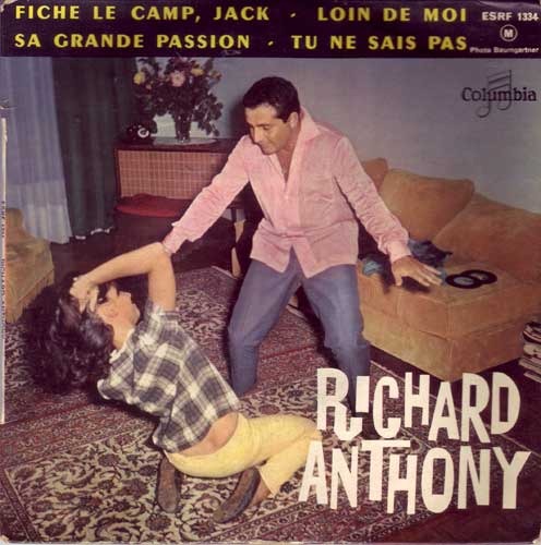 paroles Richard Anthony Fiche le camp, Jack