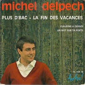 paroles Michel Delpech La fin des vacances