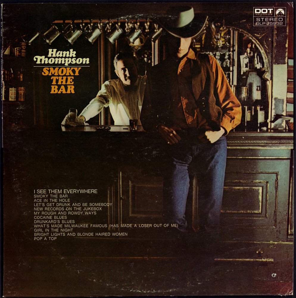 paroles Hank Thompson Smoky the Bar