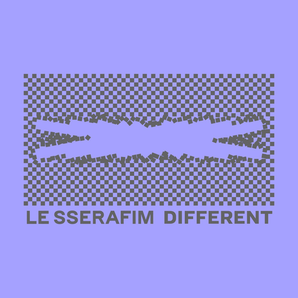 paroles LE SSERAFIM DIFFERENT