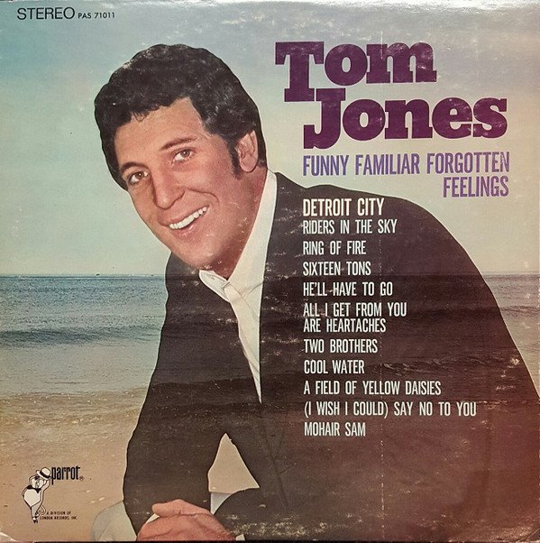 paroles Tom Jones Detroit City