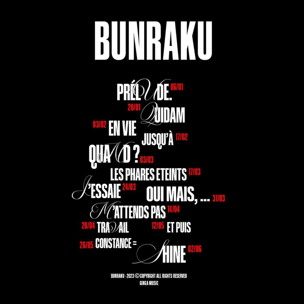 paroles Allebou BUNRAKU