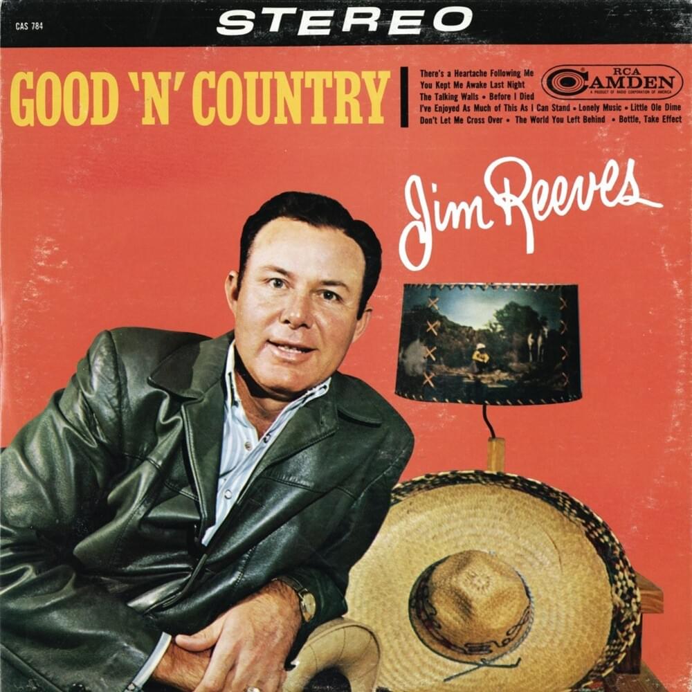 paroles Jim Reeves Lonely Music