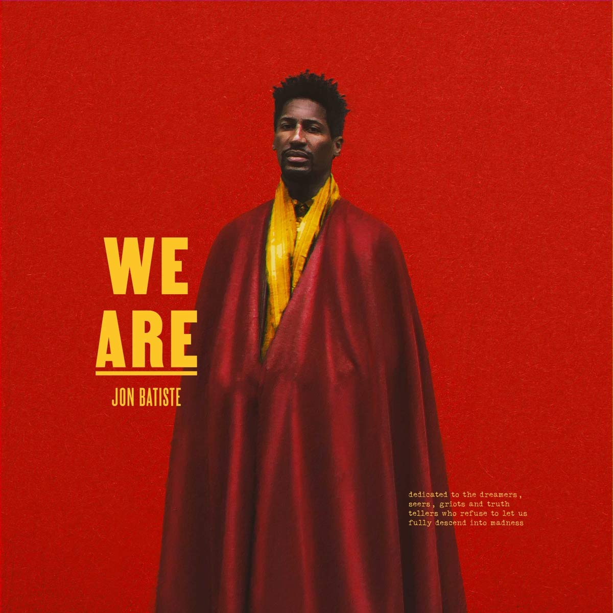 paroles Jon Batiste WE ARE