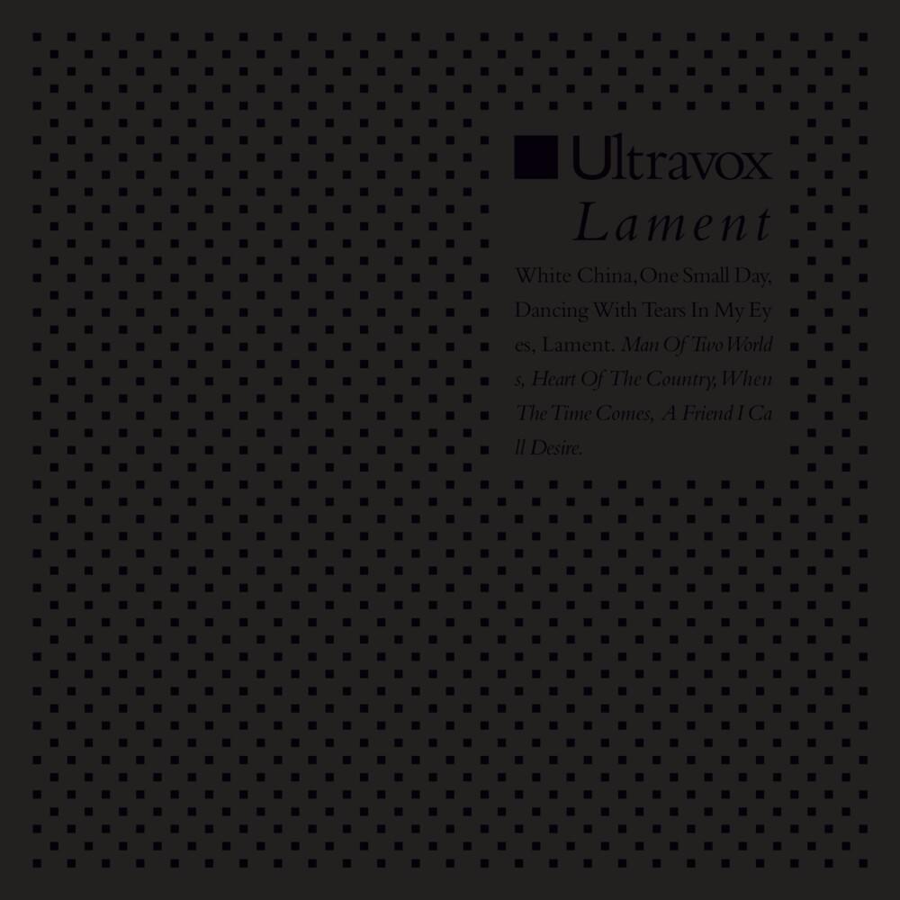 paroles Ultravox Lament