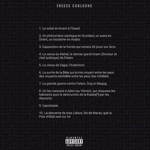 paroles Freeze Corleone F.D.T