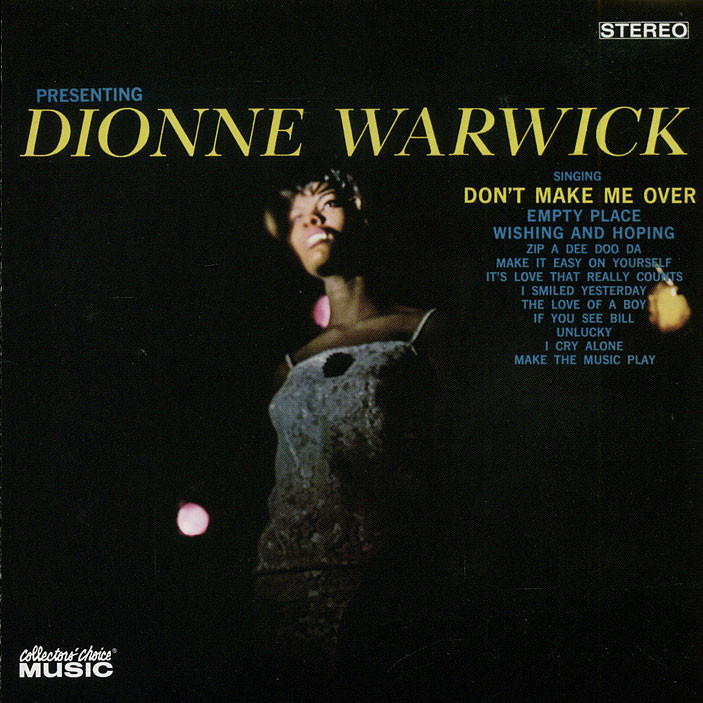 paroles Dionne Warwick I Cry Alone