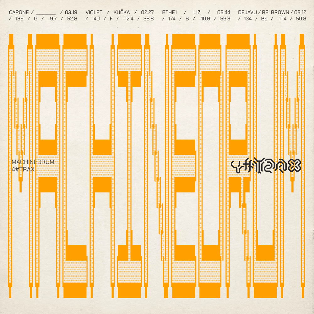 paroles Machinedrum 4#TRAX - EP