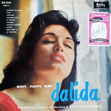 paroles Dalida Flamenco Bleu