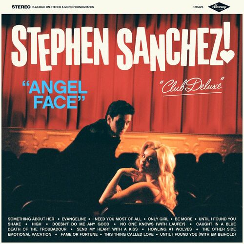 paroles Stephen Sanchez Angel Face (Club Deluxe)