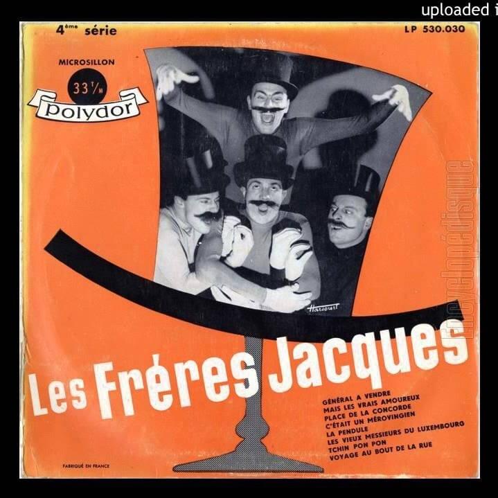 paroles Les Frères Jacques Les vieux messieurs du luxembourg