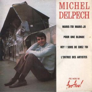 paroles Michel Delpech Pour une blonde