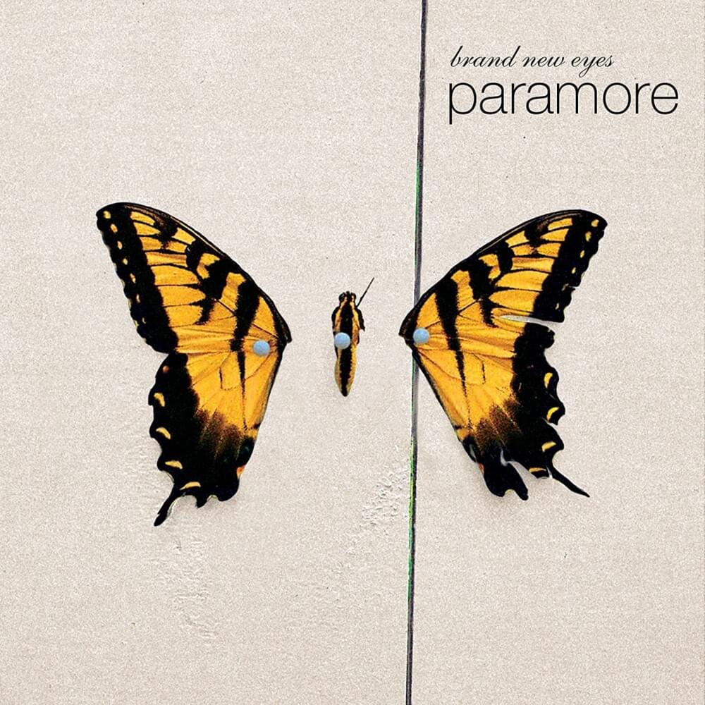 paroles Paramore brand new eyes