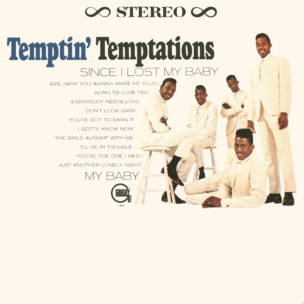 paroles The Temptations My Baby