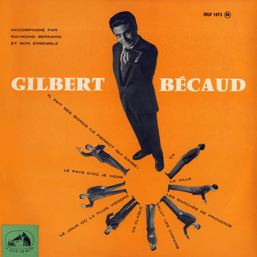 paroles Gilbert Becaud Les marchés de Provence