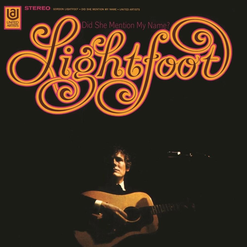 paroles Gordon Lightfoot Something Very Special